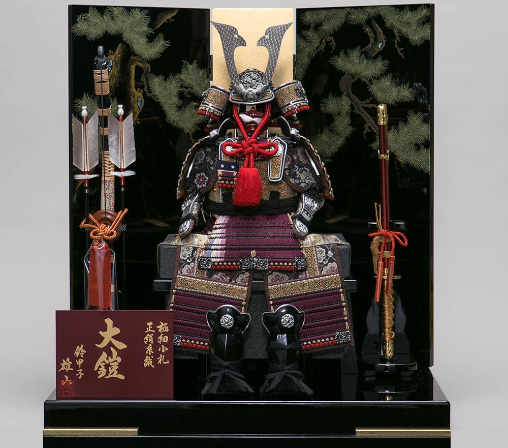 紫褄取威之大鎧