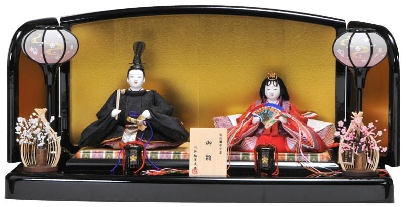 芥子親王飾り「黒袍」